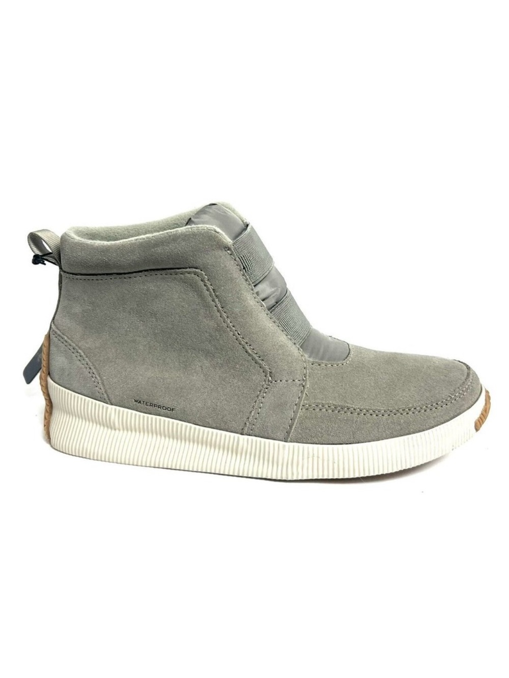 Sorel Womens Out N About Plus Mid Waterproof Boot Gray 7.5